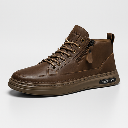 Tenis Híbridos de Cuero para Hombre – Versión 2025 | Ultra Resistencia, Confort Absoluto