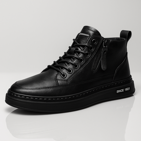 Tenis Híbridos de Cuero para Hombre – Versión 2025 | Ultra Resistencia, Confort Absoluto