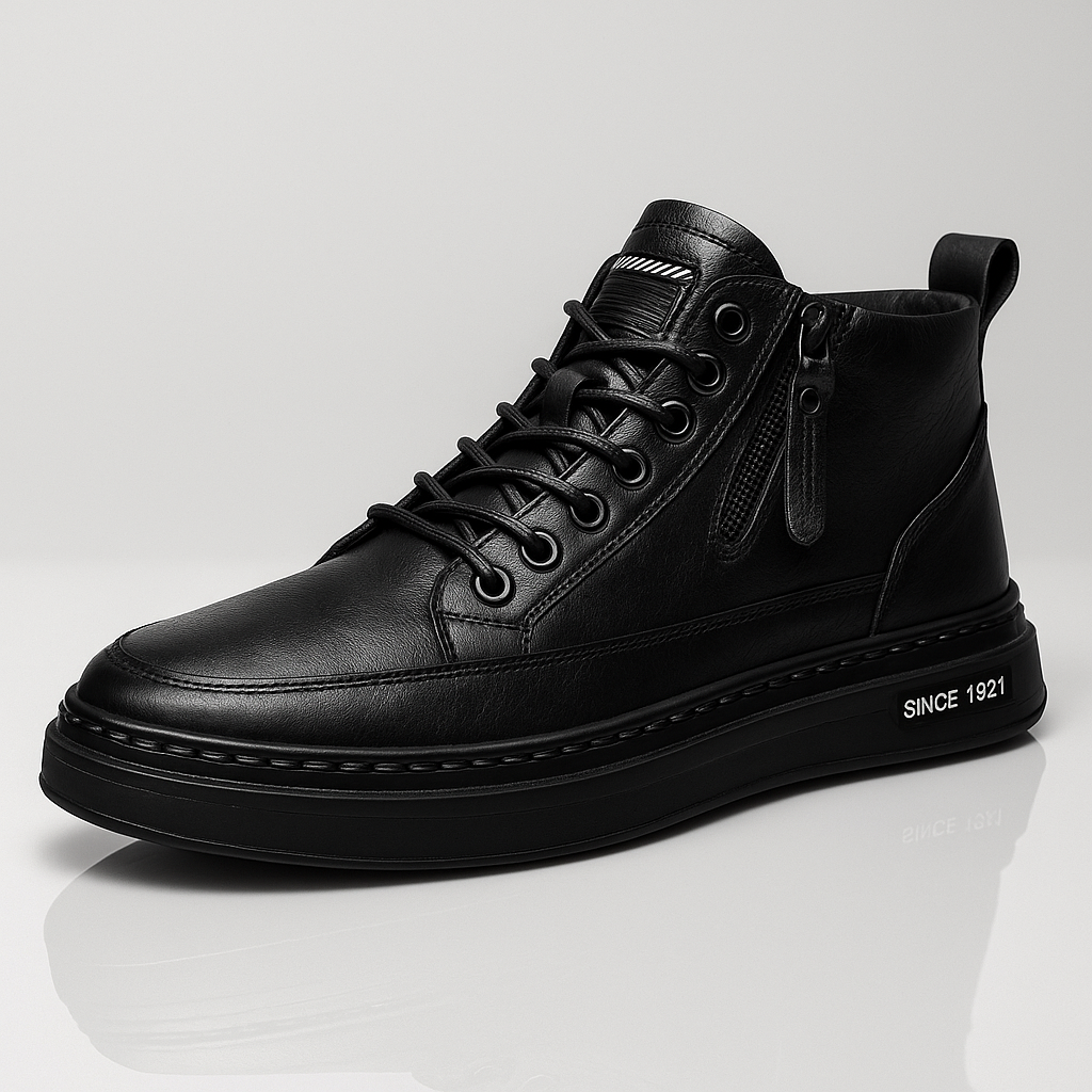 Tenis Híbridos de Cuero para Hombre – Versión 2025 | Ultra Resistencia, Confort Absoluto