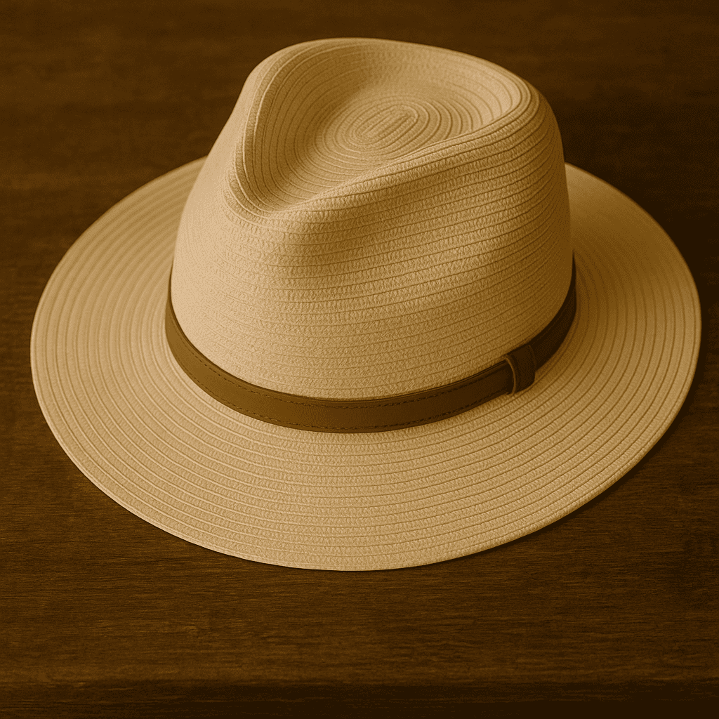 Sombrero Panamá 2025 Unisex – Minimalista, Artesanal, Paja Premium